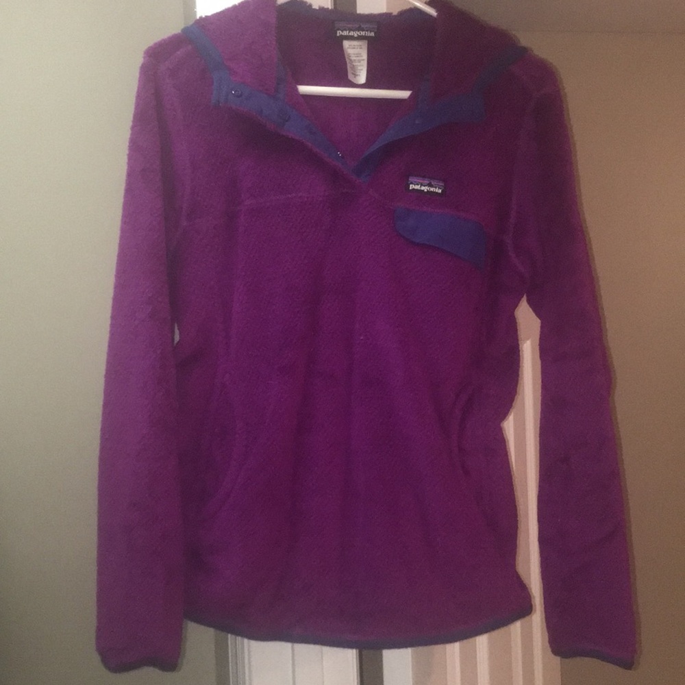 Patagonia Re-tool Snap Pullover with hood